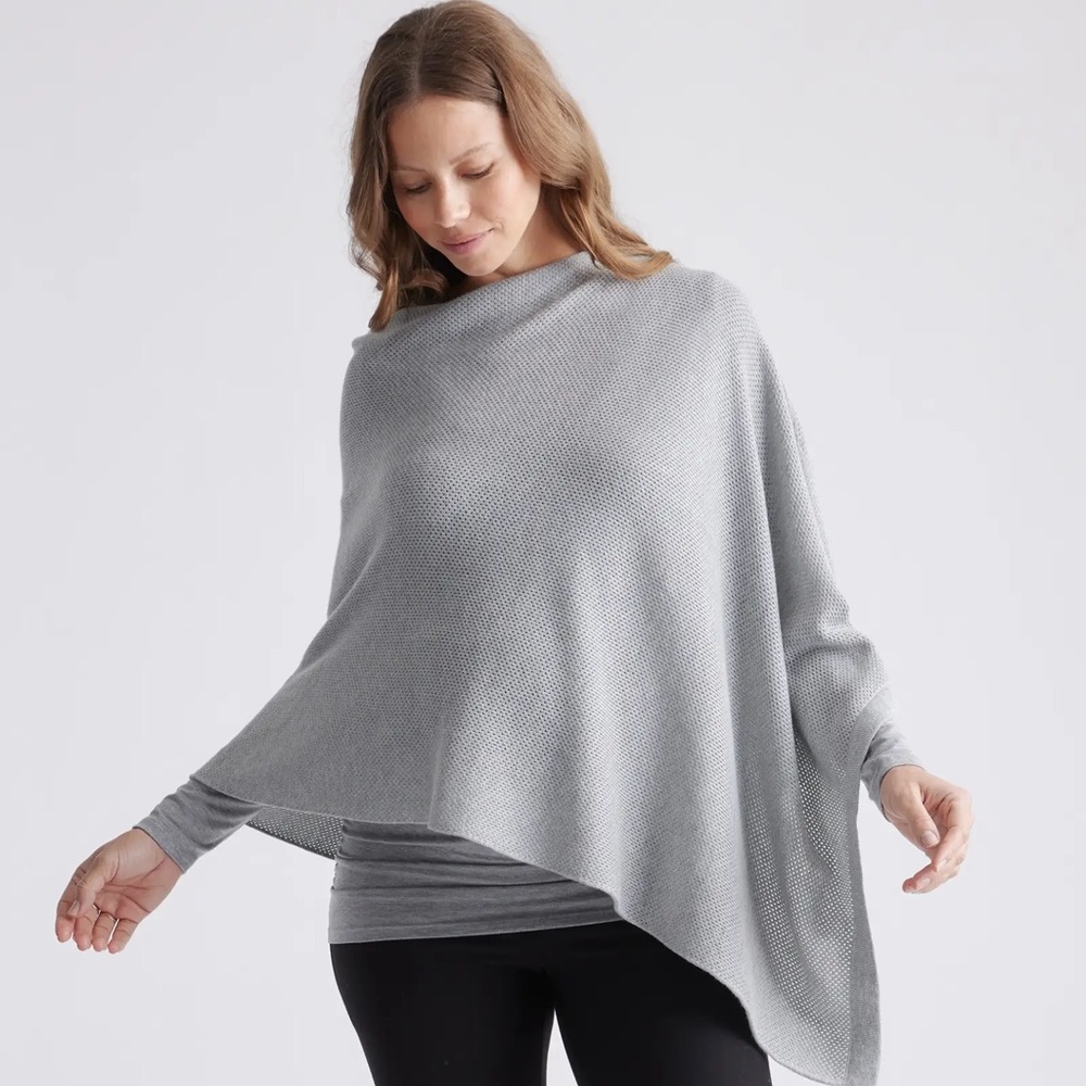 Quince cotton cashmere nursing cover shawl